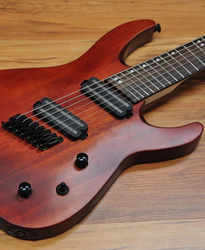 Jackson X Dinky Arch Top DKAF7 multiscale Stained Mahogany