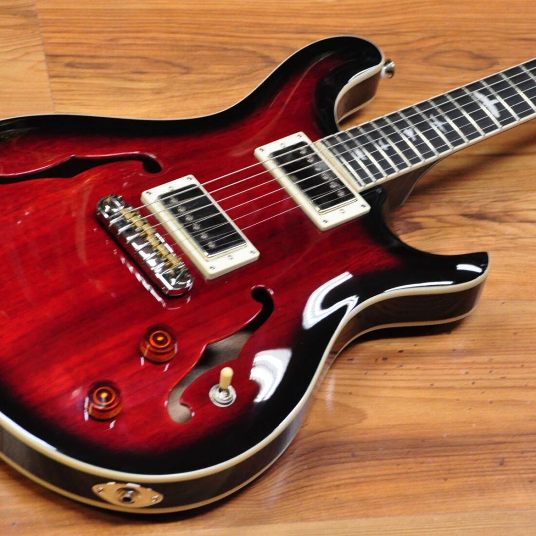 PRS SE Standard HBII Fire Red