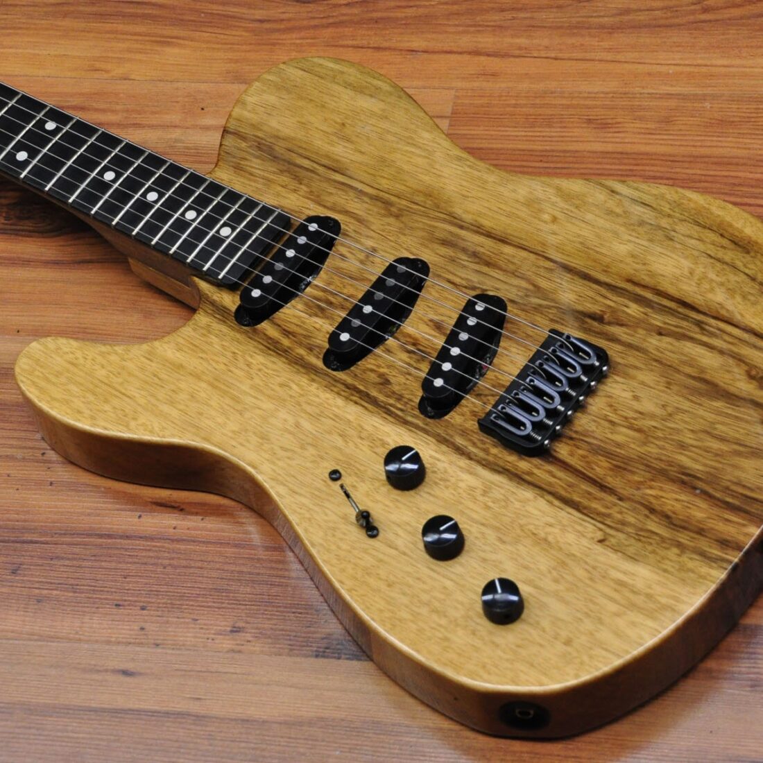 USA Custom Guitars Special Tele SSS Left handed - Korina