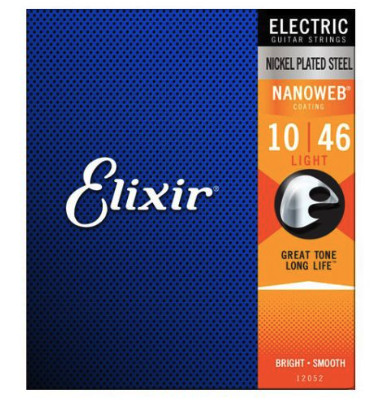 Elixir Nickel Plated Steel Nanoweb 10-46