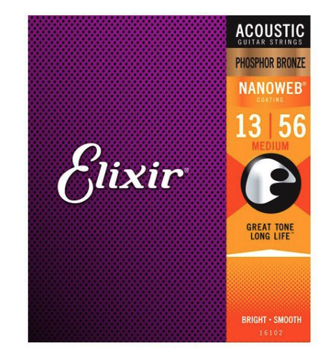 Elixir 80/20 Bronze Nanoweb 13-56
