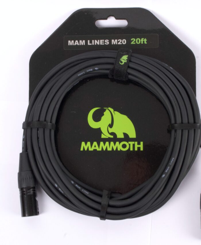 MAMMOTH Cable 6M XLR-XLR