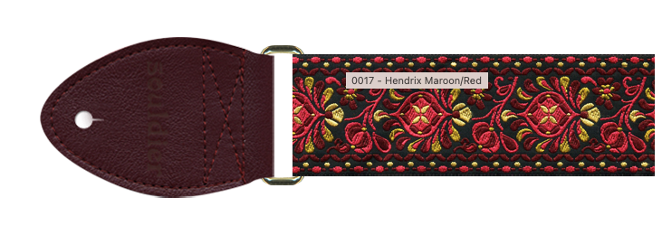 SOULDIER Vintage Hendrix Maroon/Red