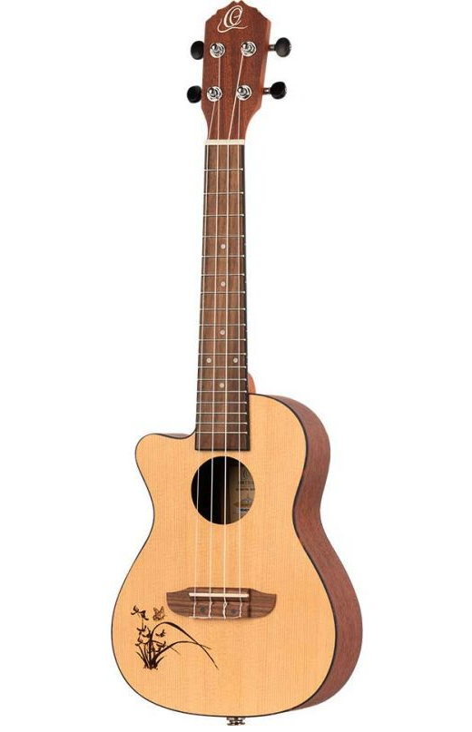 ORTEGA UKELELE CONCIERTO ZURDO RU5CE-L