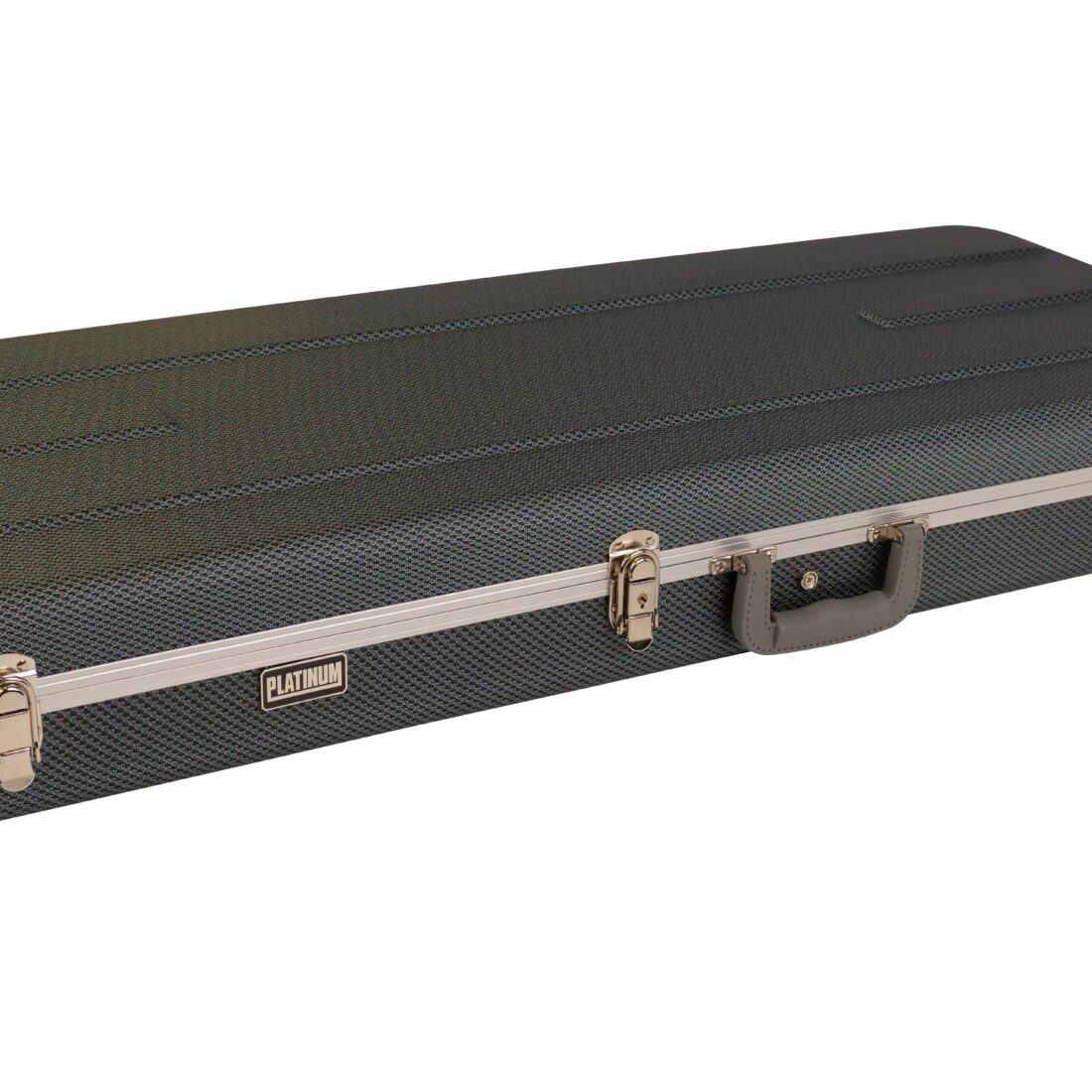 Ashton-Armour Estuche Guitarra Electrica Rectangular Platinium