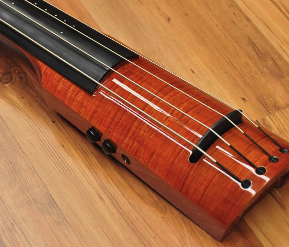 NS Design WAV4c Double Bass Amberburst Gloss