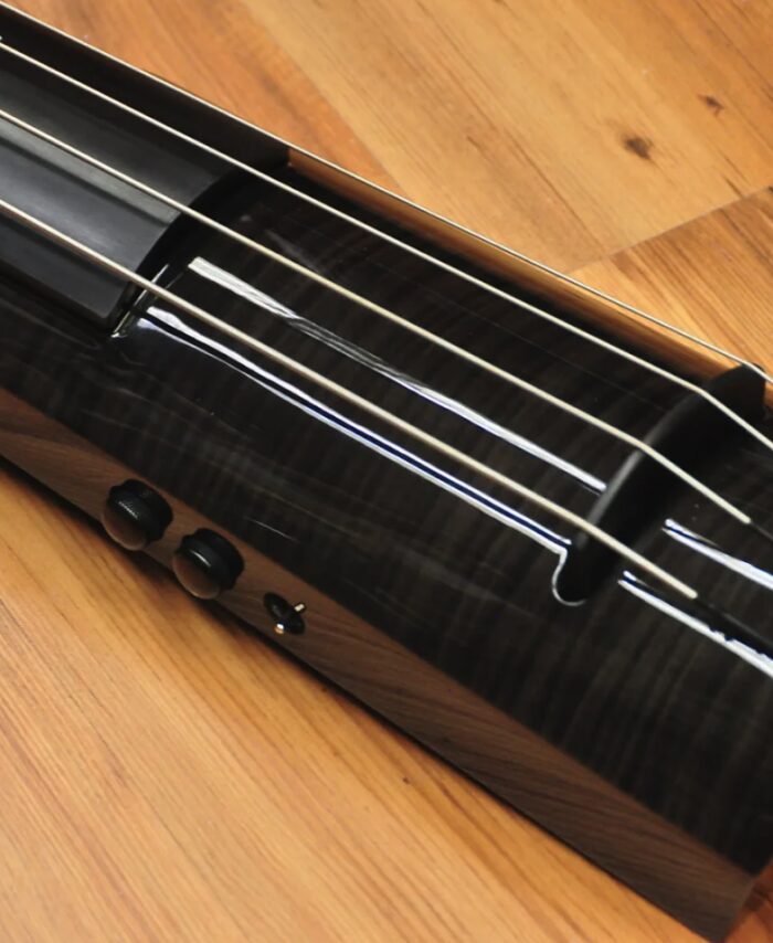 NS Design WAV4c Double Bass Transparent Black Gloss