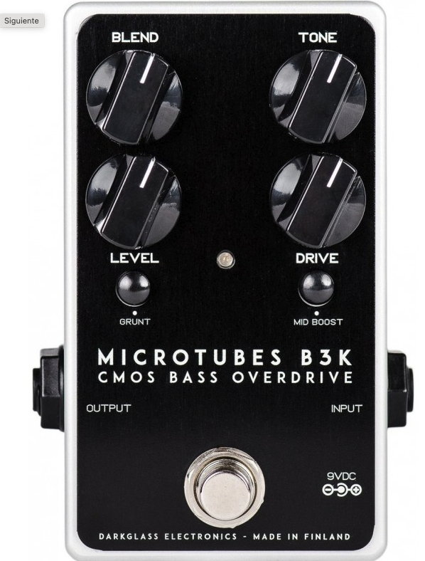 Darkglass Electronics Microtubes B3K Bass Overdrive