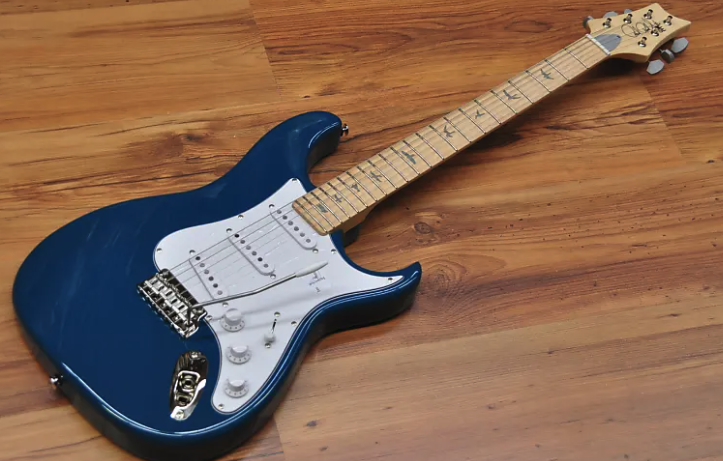 PRS SE Silver Sky - Nylon Blue