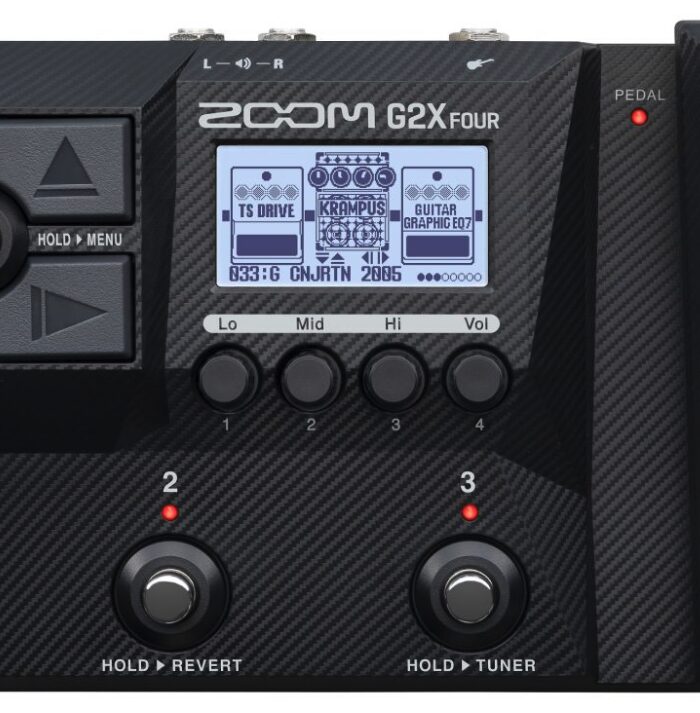 ZOOM G2X Four Pedal Multiefectos