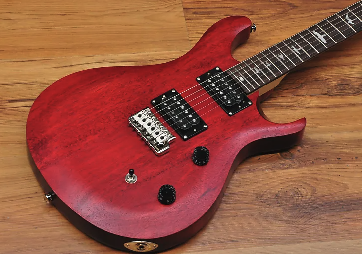 PRS SE CE24 STANDARD SATIN VINTAGE CHERRY